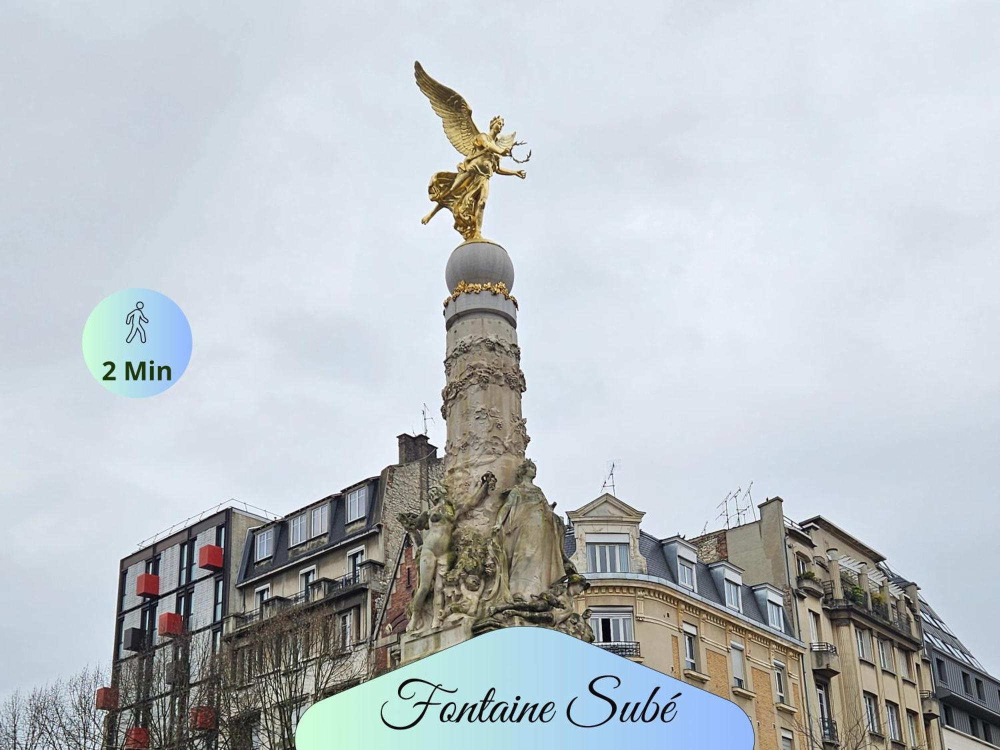 Passage Secret - Ideal Pro, Couples, Familles & Amis - Le Calme En Hypercentre - Wifi Haut Debit - Netflix - Machine A Laver - Gare, Cathedrale, Commerces, Restaurants & Transports En Commun A Moins De 10 Minutes A Pied Reims Exterior foto